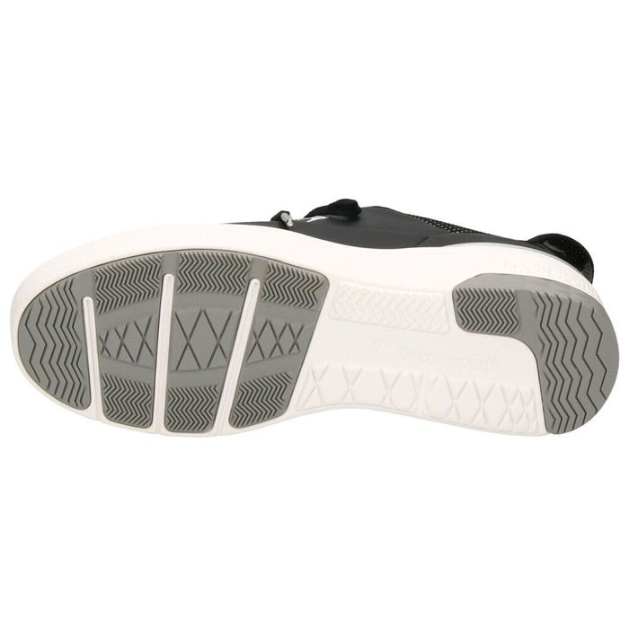 ルコックスポルティフ レディース スニーカー 靴 さっと履ける 防水 LCS セーヴル リフト ll SI LU5FRS74LZ ブラック le coq sportif