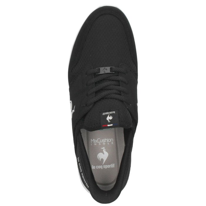 ルコックスポルティフ レディース スニーカー 靴 さっと履ける スリッポン ラ セーヌ SI LU4FSN52LZ ブラック le coq sportif