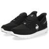ルコックスポルティフ レディース スニーカー 靴 さっと履ける スリッポン ラ セーヌ SI LU4FSN52LZ ブラック le coq sportif