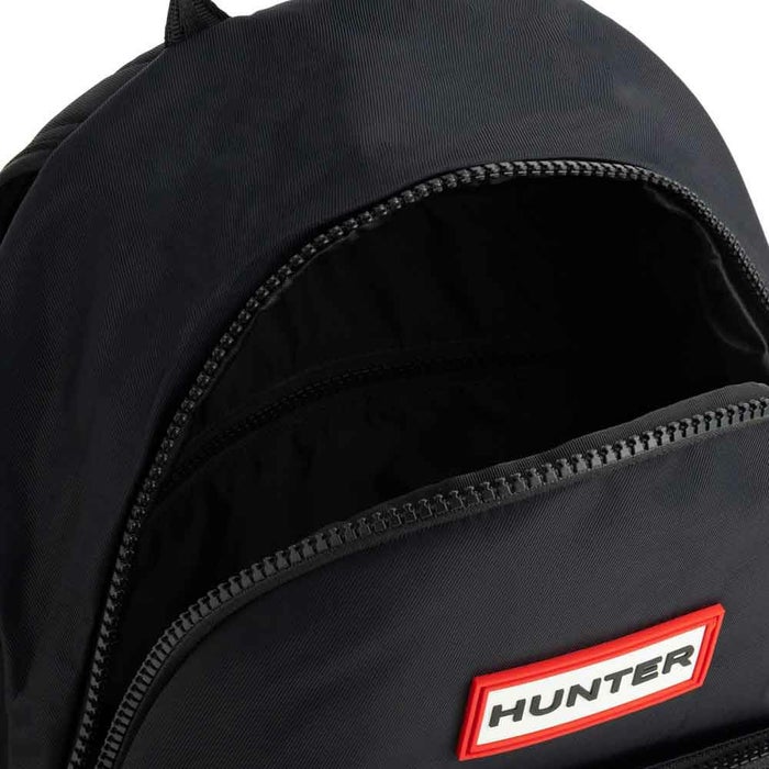 ハンター リュック レディース メンズ リュックサック おしゃれ シンプル 黒 A4 耐水 PC収納 ナイロン クラシック バックパック ブラック UBB3630KBM HUNTER
