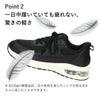 手を使わずに履ける靴 レディース スニーカー 厚底 疲れない 軽量 エアー クッション 歩きやすい 履きやすい かわいい シンプル カジュアル 黒 ブラック ベージュ Parade 51703