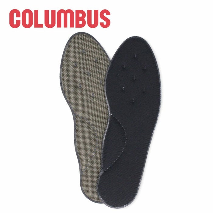 インソール 中敷き メンズ サイズ調整 男性用 活性炭 消臭 防臭 抗菌  防カビ クッション コロンブス COLUMBUS 靴 63010