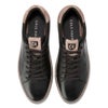 スニーカー メンズ 黒 レザー 本革 軽い 歩きやすい シンプル 快適 ローカット ブラック COLE HAAN コールハーン グランドプロ トップスピン C42220