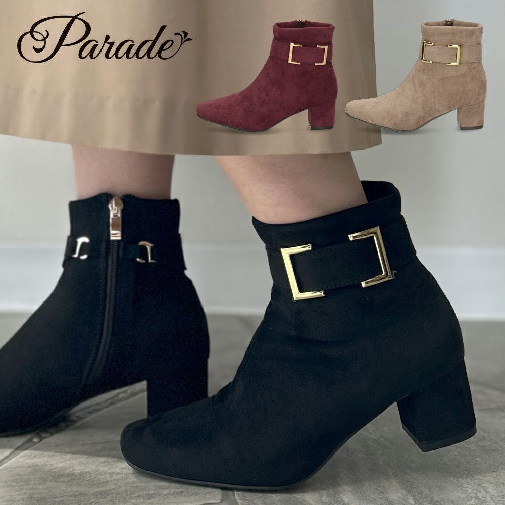Parad ショートブーツ 52903 レディース