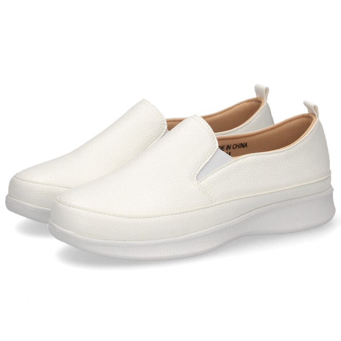 カジュアルシューズ レディース 軽量 歩きやすい 疲れにくい シンプル きれいめ 通勤 通学 スリッポン 紐 Parade 2345 2251