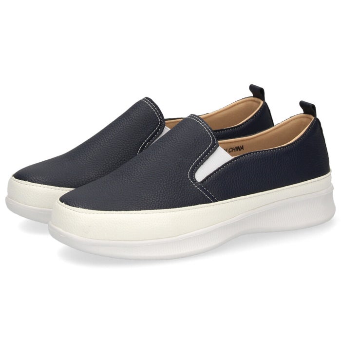 カジュアルシューズ レディース 軽量 歩きやすい 疲れにくい シンプル きれいめ 通勤 通学 スリッポン 紐 Parade 2345 2251