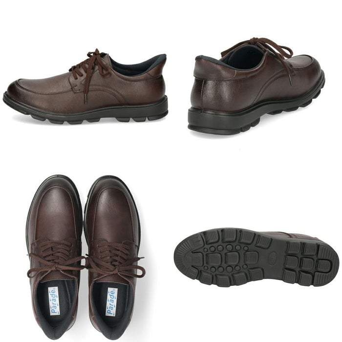 手を使わずに履ける靴 メンズ シューズ カジュアル 防水 本革 スリッポン ハンズフリー 履きやすい 歩きやすい 黒 ブラック 仕事 通勤 オフィスカジュアル Parade 楽すぽっ 97080 97081