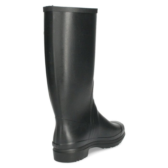 エーグル レディース レインブーツ 長靴 AIGLE セサックレディー ラバーブーツ ノワール ブラック 黒 ロング丈 防水 ZZF3646 