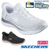スケッチャーズ スリップインズ レディース スニーカー スリッポン 靴 ハンズフリー 軽量 SKECHERS Slip-ins サミッツ ブリリアント シャイン 150273