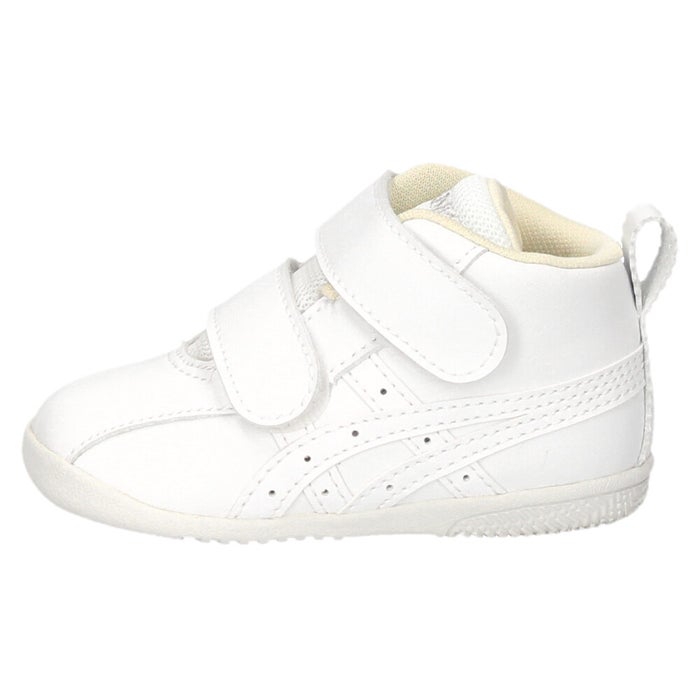 アシックスキッズ スクスク ベビー スニーカー ファーストシューズ 子供靴 キッズ 女の子 男の子 赤ちゃん ホワイト 靴 保育園 通園 ASICS KIDS SUKU2 アミュレファースト SL 1144A223