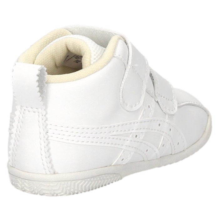 アシックスキッズ スクスク ベビー スニーカー ファーストシューズ 子供靴 キッズ 女の子 男の子 赤ちゃん ホワイト 靴 保育園 通園 ASICS KIDS SUKU2 アミュレファースト SL 1144A223