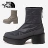ノースフェイス ブーツ レディース 厚底 防水 ショートブーツ カルミア ヌプシ ブーツ ウォータープルーフ SE NFW52574 AK アスファルトグレー THE NORTH FACE