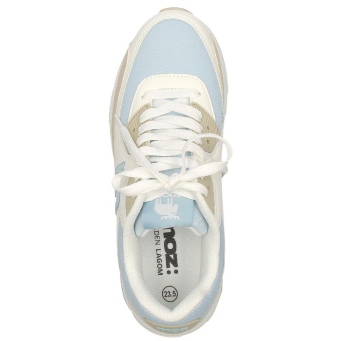 モズ スニーカー レディース 厚底 エアクッション moz 402502 カジュアル シューズ  靴 黒 歩きやすい 軽量 疲れない 通勤 通学 普段使い お出かけ 旅行