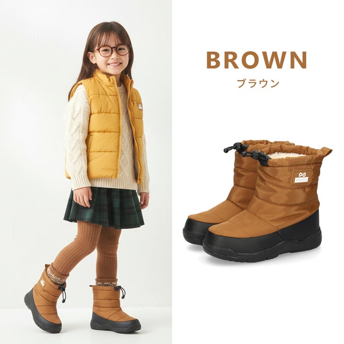 スノーブーツ あったか キッズ ブーツ 男の子 女の子 ジュニア 防寒ブーツ 防水 撥水 滑りにくい 防滑 歩きやすい 軽量 雨 雪 冬 スノーシューズ 56301 66301 パレード 