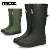 moz モズ レディース レインブーツ 歩きやすい 長靴 防水 レインシューズ 黒 ブラック カーキ 9701 雨 雪 通勤 通学 アウトドア