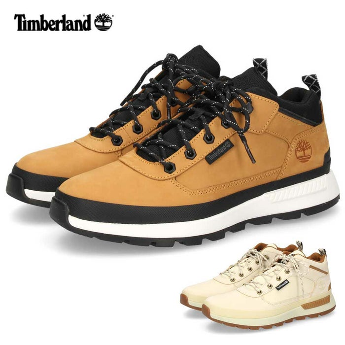 ティンバーランド スニーカー メンズ フィールドトレッカー ローレーススニーカー ヌバック レザー 撥水 アウトドア Timberland 0A6DKN 1A2A15