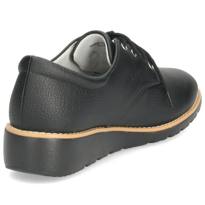 パンジー カジュアルシューズ レディース コンフォートシューズ 靴 黒 疲れにくい 歩きやすい 3E 幅広 軽量 Pansy FD101 フェデフルール