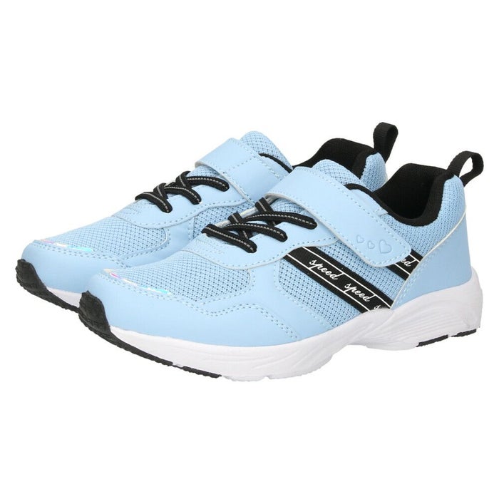 キッズ スニーカー 女の子 ジュニア 子供靴 幅広 軽量 かわいい 履きやすい マジックテープ 運動 通園 通学 Parade パレード PD56201