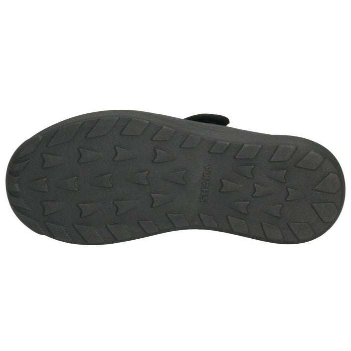 シャカ サンダル レディース 黒 厚底 靴 シュラフ スライド ゲス SCHLAF SLIDE GES クロッグ サボ ルームシューズ 防寒 軽量 SHAKA SK-346 ブラック ダークブラウン トープ