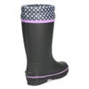 キッズ 長靴 おしゃれ 女の子 レインブーツ 水玉 かわいい 絞れる ジュニア レインシューズ 歩きやすい 滑りにくい パレード 56603 Parade 