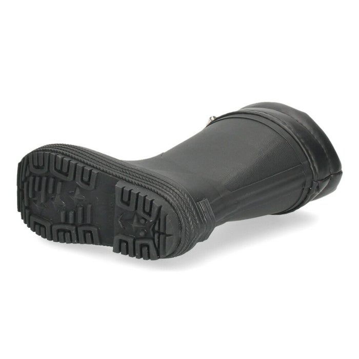 長靴 キッズ 男の子 女の子 レインブーツ 雨 雪 ロング丈 防寒 保温 防滑 柔らかい スノーブーツ 滑りにくい ブラック 黒 通園 通学 Parade パレード 56602