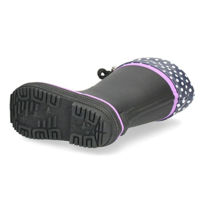 長靴 キッズ 男の子 女の子 レインブーツ 雨 雪 ロング丈 防寒 保温 防滑 柔らかい スノーブーツ 滑りにくい ブラック 黒 通園 通学 Parade パレード 56602