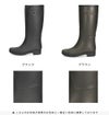 長靴 レディース 雪 おしゃれ レインブーツ 軽量 防寒 暖かい ロング ブーツ 防滑 靴 防水 ブラック カーキ 黒 パレード 52601 Parade