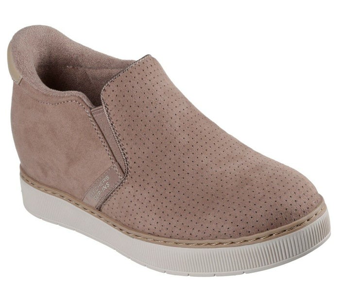 スケッチャーズ スリップインズ レディース スリッポン カジュアルシューズ 紐なし ボブス ハッシュ アップ ノーマル幅 ハンズフリー 靴 SKECHERS Slip－ins HUSHUP 114865