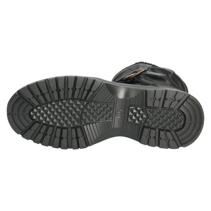 ブーツ レディース 防水 防滑 歩きやすい 疲れない エンジニアブーツ ショート 雨 くしゅくしゅ 軽量 ヒール サイドゴア 抗菌 防臭 Parade 40010