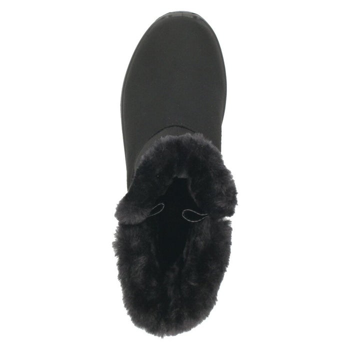 ブーツ レディース 歩きやすい 防水 防寒 冬 軽量 ショートブーツ ボア 黒 幅広 4E ゆったり 滑りにくい 撥水 靴 パンジー Pansy 4605