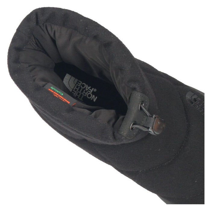 ノースフェイス ブーツ メンズ レディース 防水 ヌプシ ブーティ ショート ウォータープルーフ ウール 冬 雪 防寒 黒 NF52572 THE NORTH FACE