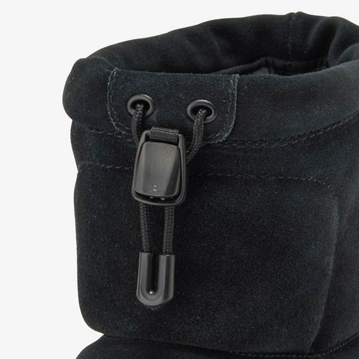 ノースフェイス ブーツ レディース 防水 ヌプシ ブーティ ショート ウォータープルーフ スエード 冬 雪 防寒 黒 NF52571 THE NORTH FACE