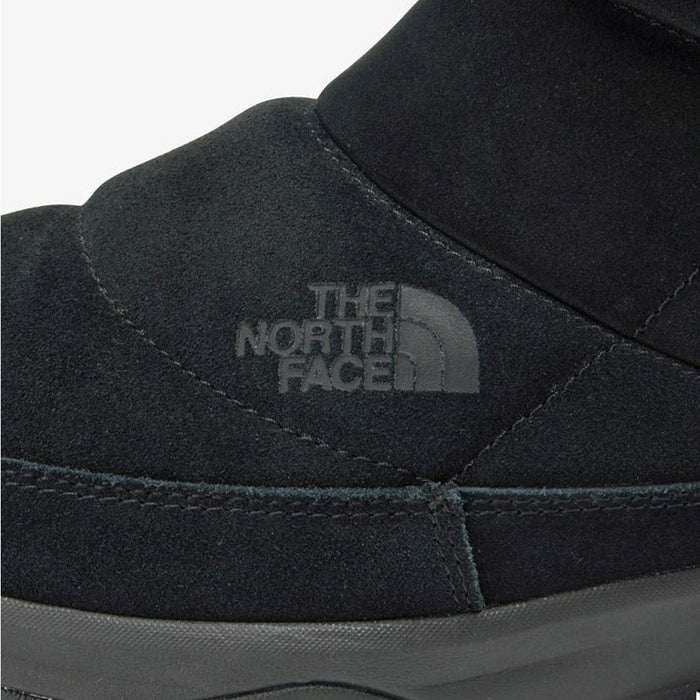 ノースフェイス ブーツ レディース 防水 ヌプシ ブーティ ショート ウォータープルーフ スエード 冬 雪 防寒 黒 NF52571 THE NORTH FACE