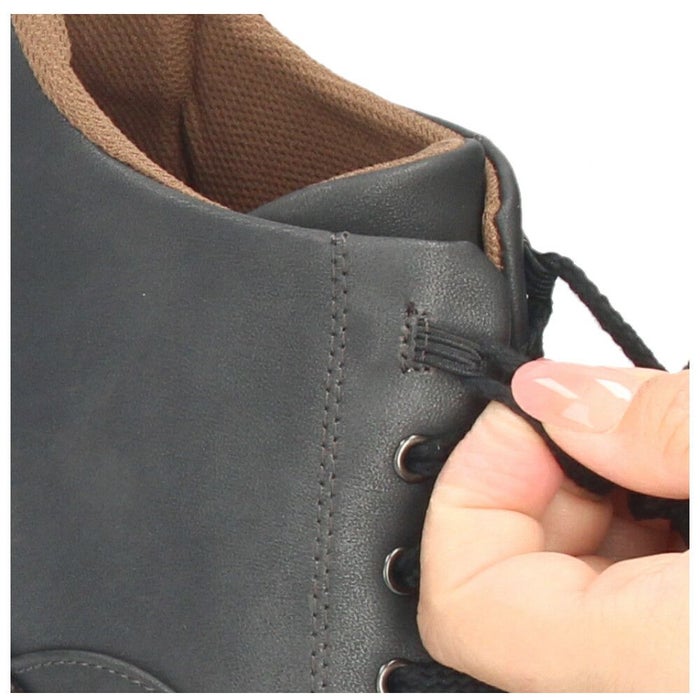 ブーツ レディース 歩きやすい ショートブーツ レースアップ 4E 幅広 ゆったり 防水 ハンズフリー 手を使わずに履ける 靴 Pansy パンジー パンジーハーツ PS1541