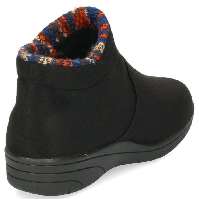 ショートブーツ レディース 防水 撥水 防滑 防寒 幅広 4E ゆったり アンクル丈 ブラック 黒 カーキ ブラウン サイドジップ PANSY パンジー PS1483