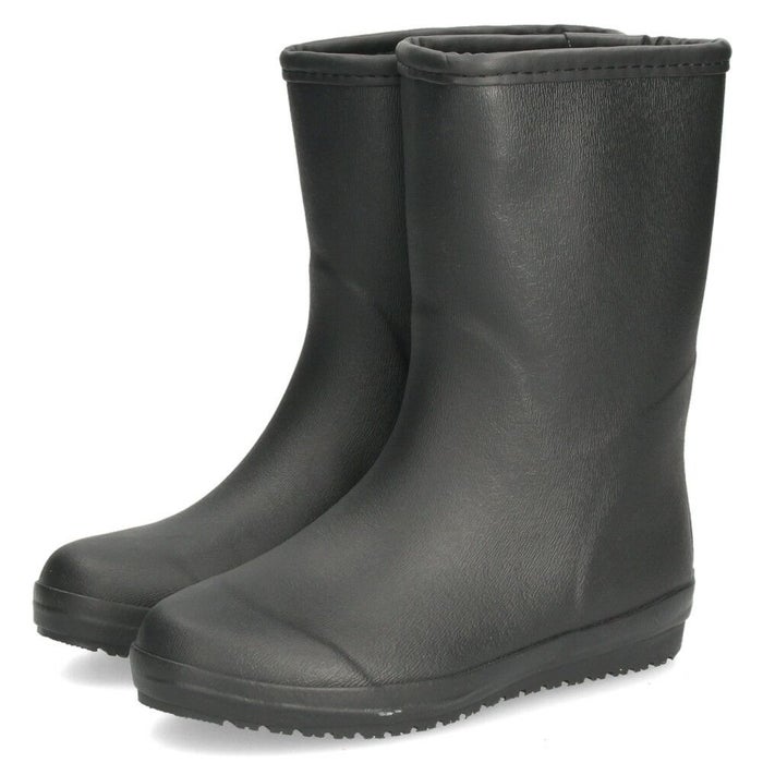 長靴 レディース ミドル丈 レインブーツ 防水 防滑 軽量 吸湿速乾素材使用 雨靴 雪 ブラック ボルドー 柔らか シンプル ガーデニング パレード 52606 Parade