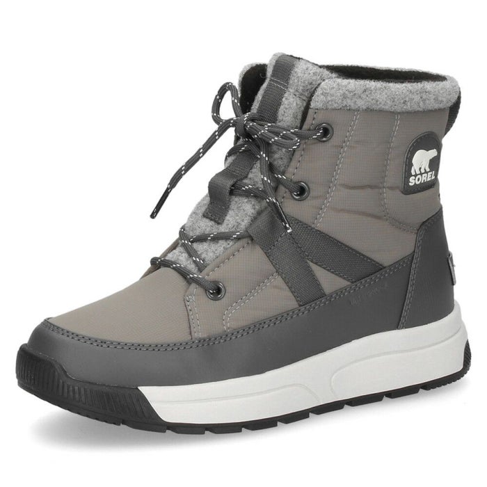 ブーツ レディース 防水 スノーブーツ 滑らない 防滑 雪 雨 アウトドア 撥水 ソレル ウォータープルーフ ウィットニー３ ミッドウォータープルーフ SOREL NL5282