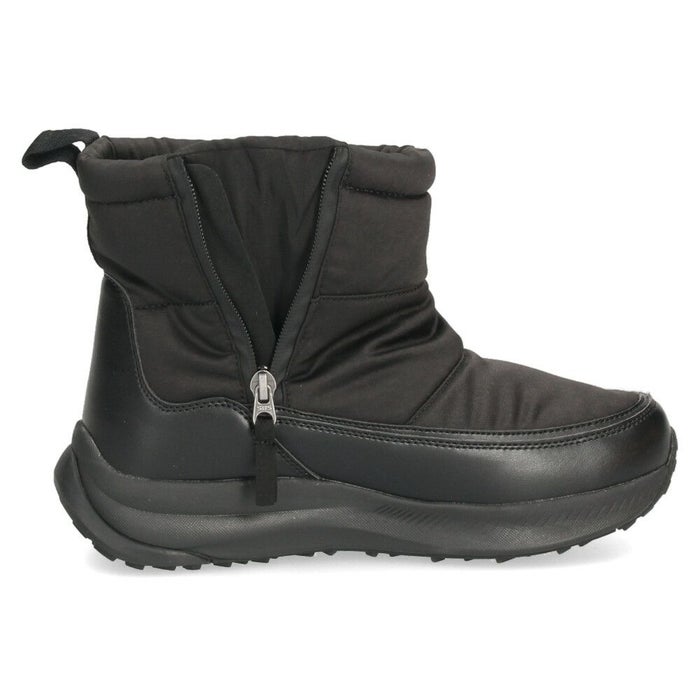 ブーツ レディース スノーブーツ ジップアップ 靴 ショートブーツ 保温 防水 撥水 防寒 防滑 冷え性 冬 黒 ブラック パレード 52912 Parade