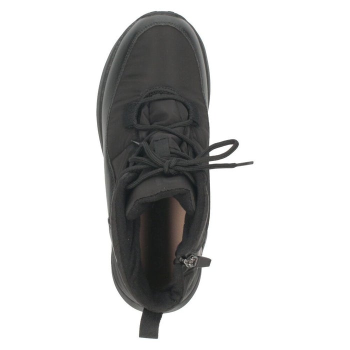 ブーツ レディース スノーブーツ サイドジップ 靴 ショートブーツ 保温 防水 撥水 防寒 防滑 黒 ブラック 冬 パレード  52913 Parade レースアップ