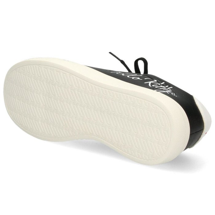 サンリオ スニーカー レディース 黒 白 軽量 ハローキティ マイメロディ シナモロール クロミ 通勤 通学 シューズ おしゃれ 靴 1501 サンリオキャラクターズ SANRIO CHARACTERS