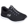 スケッチャーズ レディース スリッポン スニーカー 靴 サミッツ SKECHERS Summits 12980 軽量 ノーマル幅 ひもゴム メモリーフォームインソール