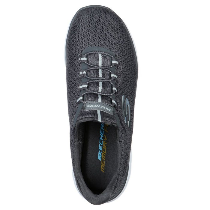 スケッチャーズ レディース スリッポン スニーカー 靴 サミッツ SKECHERS Summits 12980 軽量 ノーマル幅 ひもゴム メモリーフォームインソール