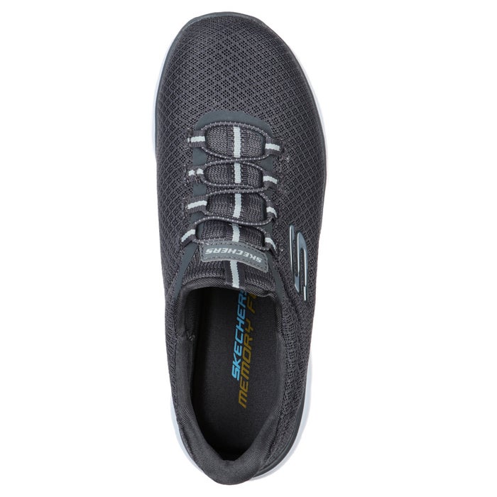 スケッチャーズ レディース スリッポン スニーカー 靴 サミッツ SKECHERS Summits 12980 軽量 ノーマル幅 ひもゴム メモリーフォームインソール