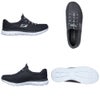 スケッチャーズ レディース スリッポン スニーカー 靴 サミッツ SKECHERS Summits 12980 軽量 ノーマル幅 ひもゴム メモリーフォームインソール