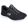 スケッチャーズ レディース スリッポン スニーカー 靴 サミッツ SKECHERS Summits 12980 軽量 ノーマル幅 ひもゴム メモリーフォームインソール