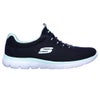 スケッチャーズ レディース スリッポン スニーカー 靴 サミッツ SKECHERS Summits 12980 軽量 ノーマル幅 ひもゴム メモリーフォームインソール
