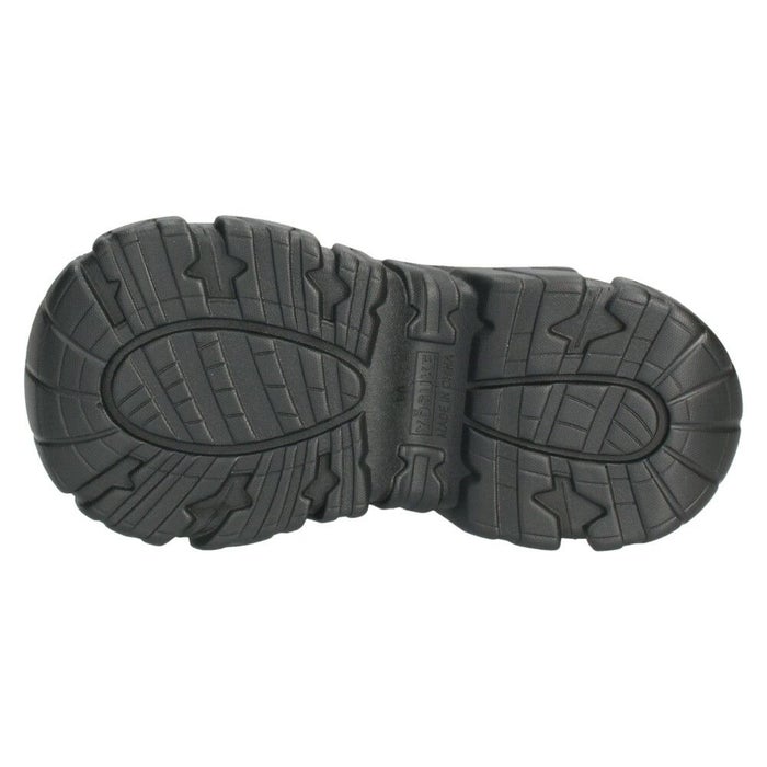 ヨースケ 厚底スニーカー サイドファスナー 靴 レディース YOSUKE 4460113 サイドファスナー 幅広 3E ブラック 黒 ブーツ 厚底ブーツ