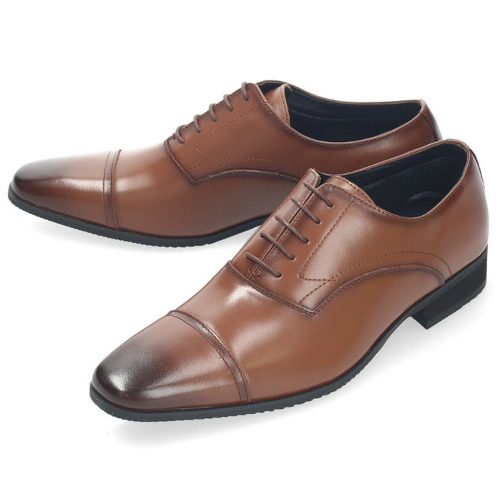 ビジネスシューズ メンズ 靴 本革 幅広 3E 紳士靴 ストレートチップ ビットローファー ヴァンプ ブラック 黒  ユーピーレノマ U.P renoma 8501 8502 8503