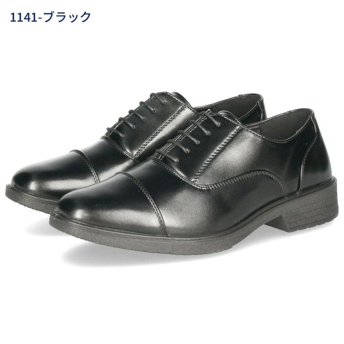 ビジネスシューズ メンズ 靴 歩きやすい 3E 軽量 防滑 疲れにくい 紳士靴 プレーントゥ ストレートチップ ビット ローファー ブラック 黒  OXFORD FIELD 1140 1141 1142 1143