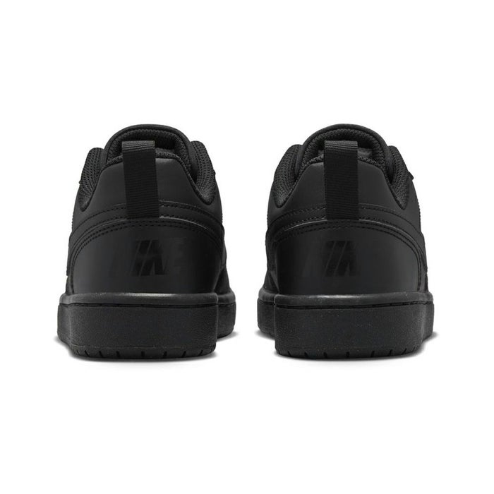 ナイキ NKE キッズ スニーカー コート ボロー LOW リクラフト GS DV5456 002 ローカット ブラック 黒 靴 子ども 男の子 女の子 レディース 運動靴 通学 普段履き コートタイプ 靴